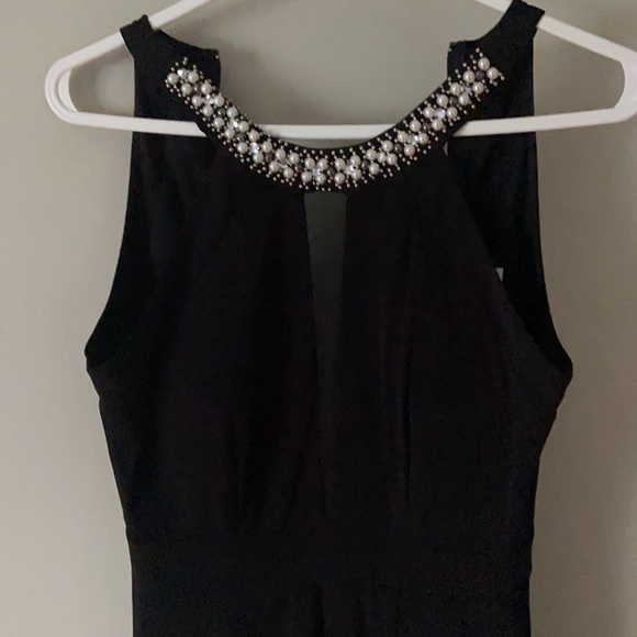 Speechless Juniors’ embellished front-slit A-line Gown  / Prom Dress  (size 3) - Picture 8 of 11